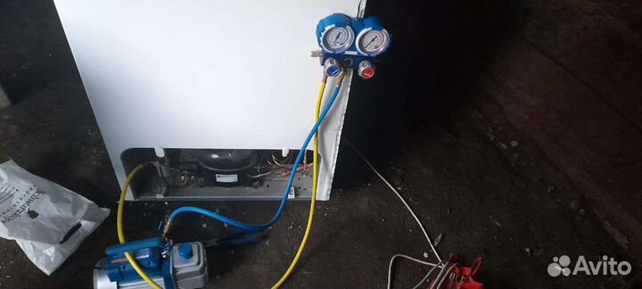 Заправка холодильников и морозильных ларей