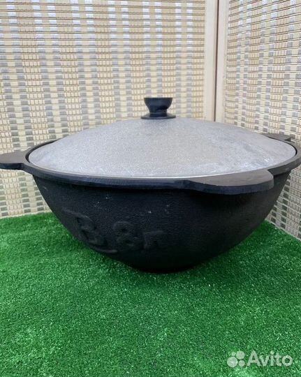 Казан чугунный 8 литров