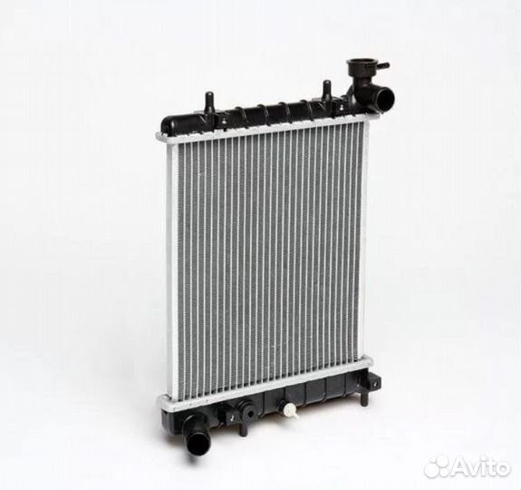 Радиатор охлаждения двигателя Акцент 2000 + тагаз