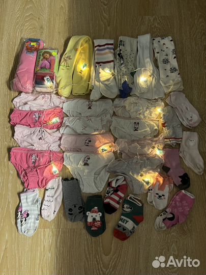 Вещи пакетом на девочку 98 104
