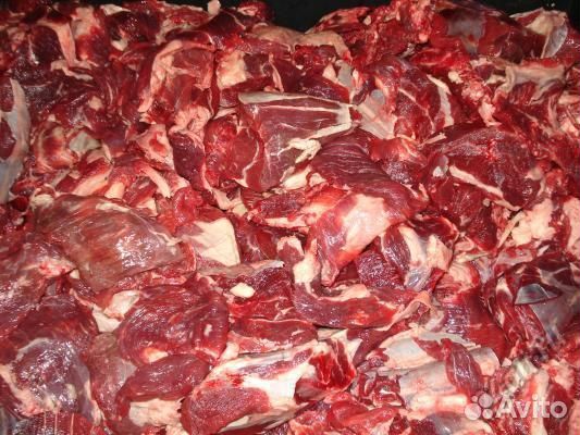 Обрезь с говяжьих голов