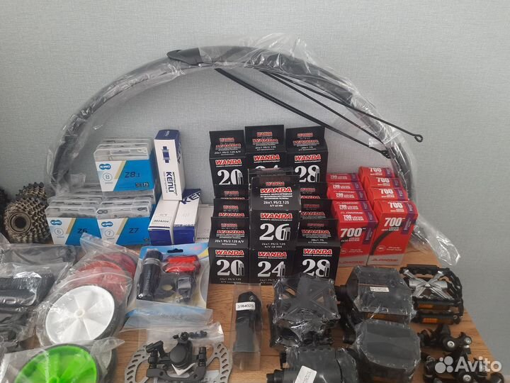 Запчасти для велосипедов новые