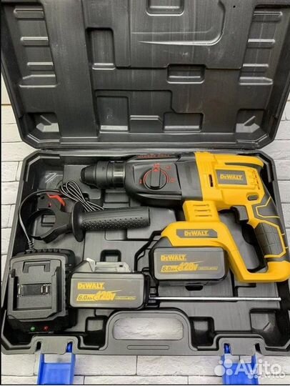 Аккумкуляторный перфоратор Dewalt