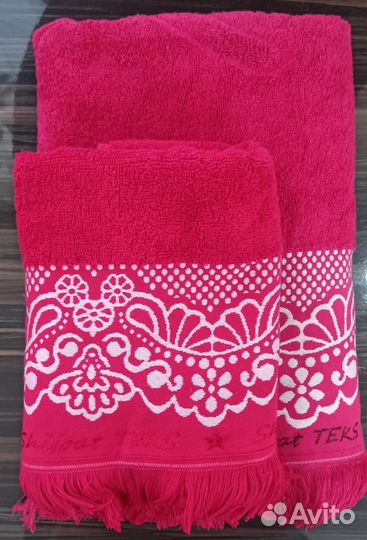 Полотенце махровое банное пляжное
