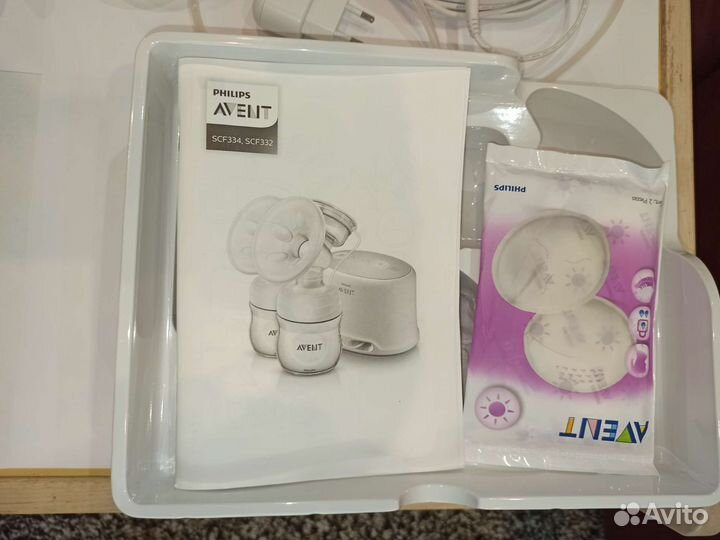 Электрический молокоотсос philips avent