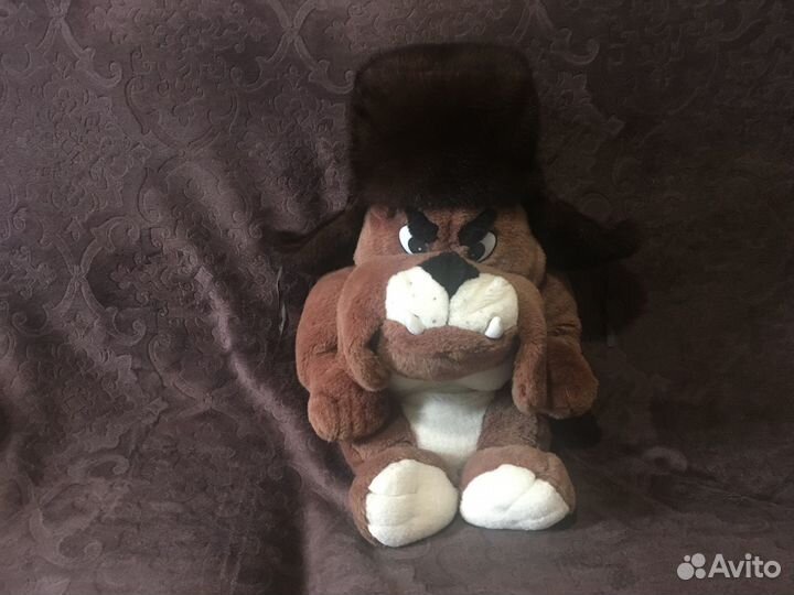 Норковая шапка мужская ушанка