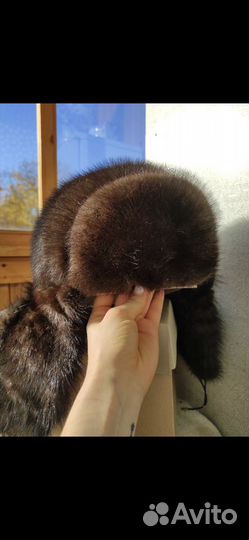 Норковая шапка женская