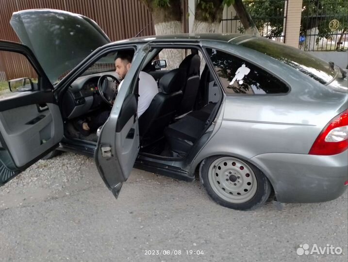 Панель приборов на priora