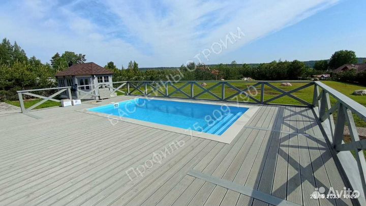 Бассейн 6х3х1,5 от производителя