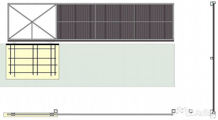 Откатные ворота