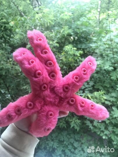 Хмурый Осьминожка Игрушка ручной работы