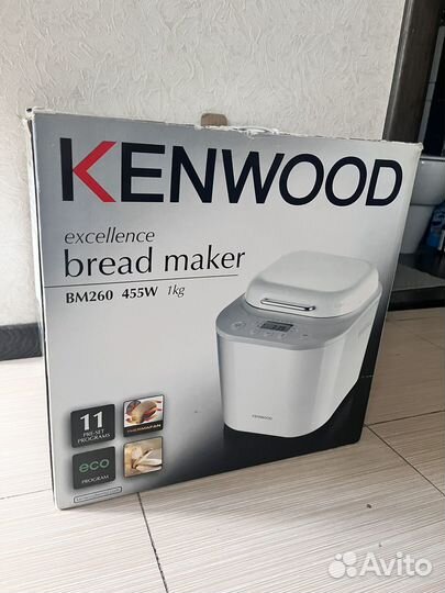 Хлебопечка kenwood bm260