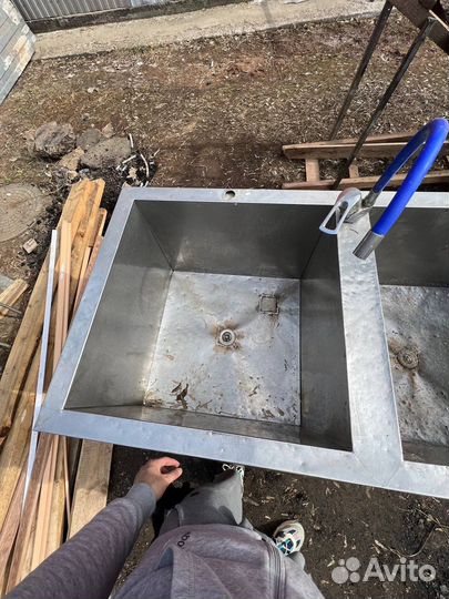 Ванна моечная, мойка для посуды