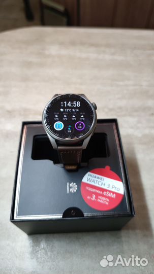 Смарт часы Huawei Watch 3 PRO eSim NFC Ростест