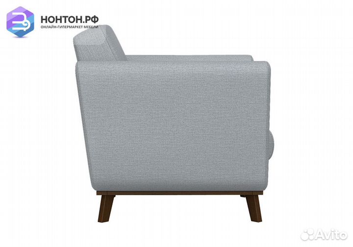 Кресло Лайм серое