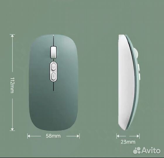 Аккумуляторная мышь type-c