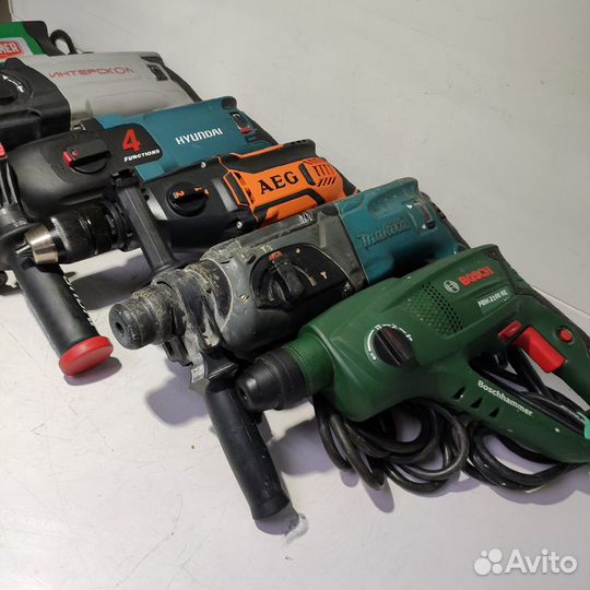 Перфораторы Makita Hammer Hyundai AEG Bosch