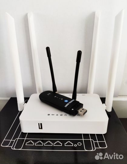 Готовый комплект интернета wifi ZBT ZTE MF79