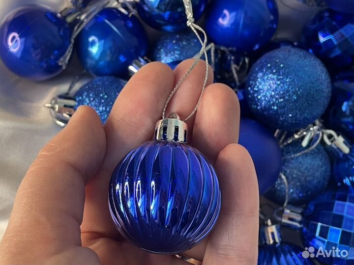 Елочные шары набор 36 штук 3.5 см