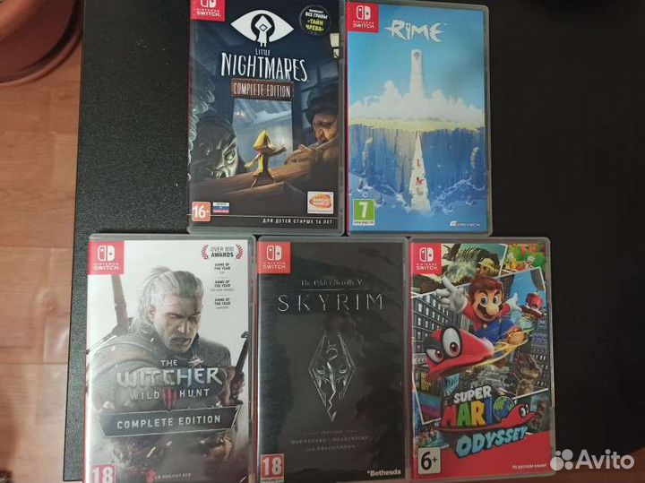 Игры для nintendo switch катриджи