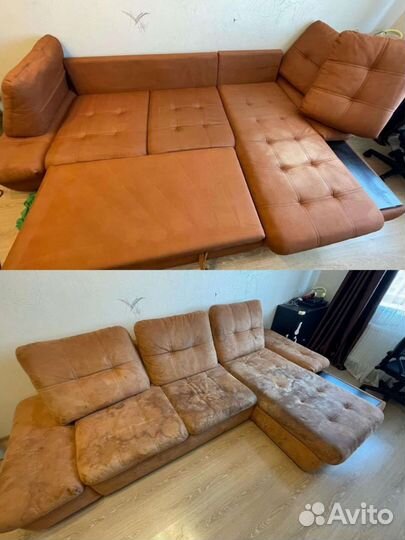 Химчистка мягкой мебели дивана матраса ковра