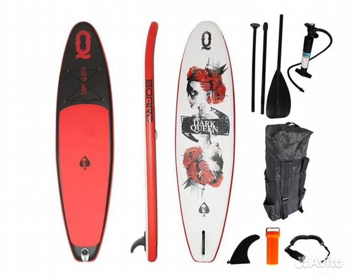 Надувная SUP доска JS RQ335 Dark Queen