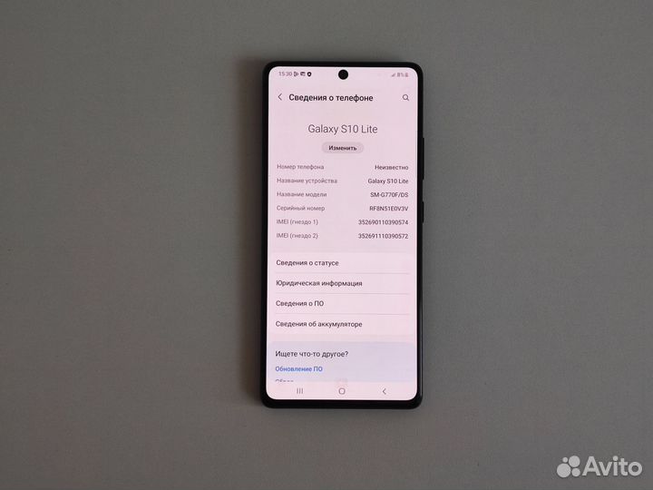 Samsung Galaxy S10 Lite, 6/128 ГБ