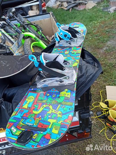 Сноуборд burton chopper 110 + крепления Burton