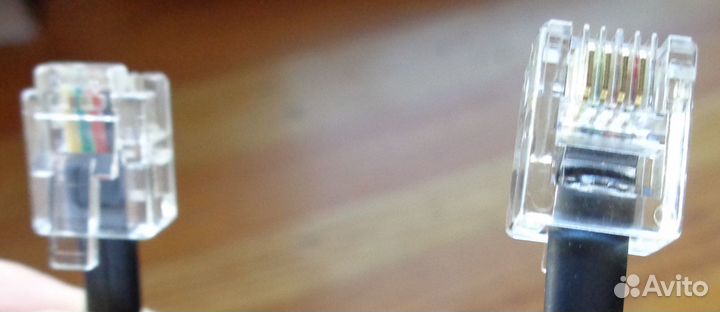 Кабели телефонные RJ 5шт