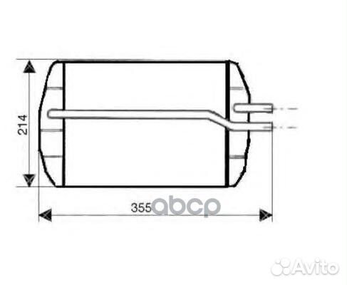 53633 радиатор печки Ford Fiesta/Ka/Puma all 9