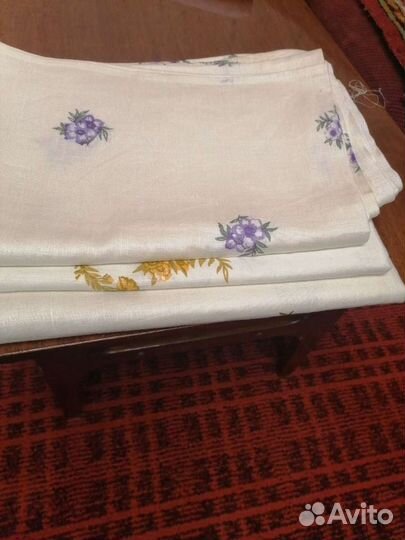 Скатерти, напероны СССР