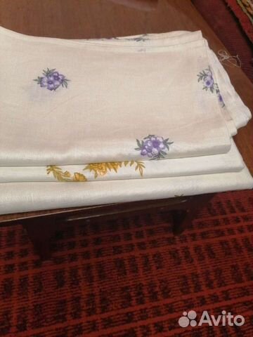 Скатерти, напероны СССР