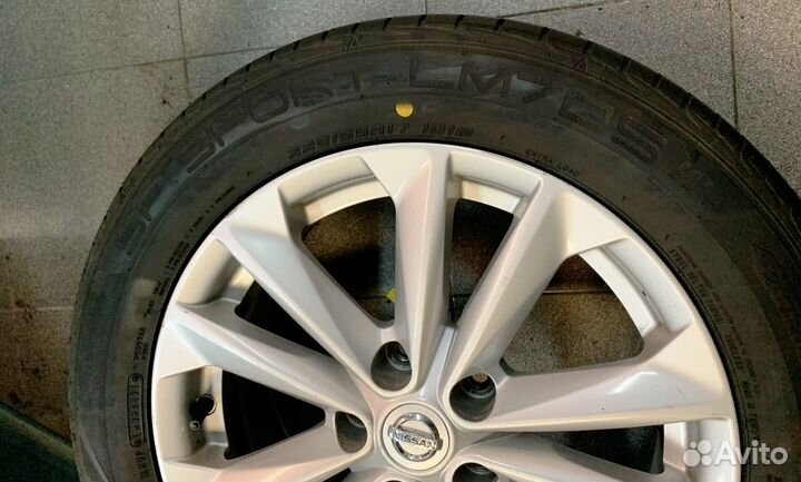 Колеса 225 55 17 Nissan