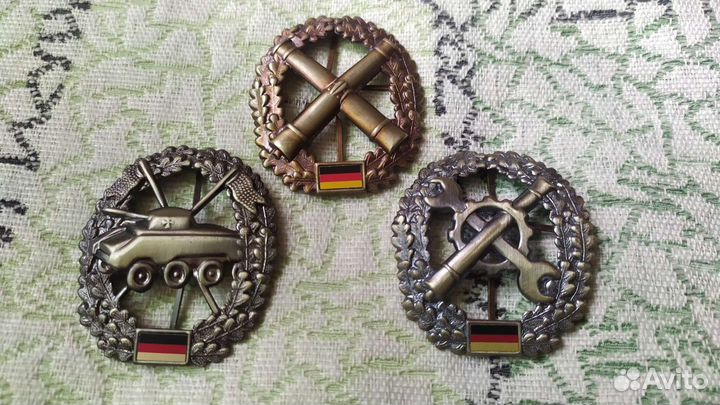 Беретный знак Германия Бундесвер Эмблема Кокарда