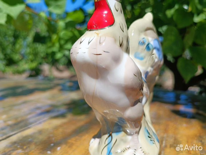 Штоф графин петух петушок гфз СССР