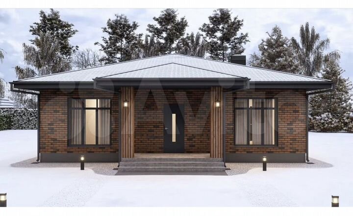 Дом 160 м² на участке 7,5 сот.