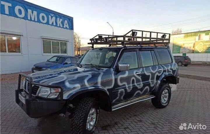Экспедиционный багажник на Nissan Patrol (Y61)