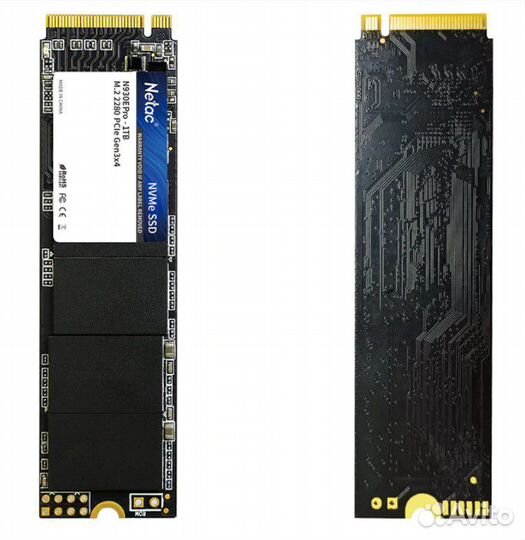 Жесткий диск Netac SSD M2 nvme 128-256Гб,1Тб