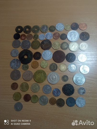 Монеты иностранные, царские, коллекция