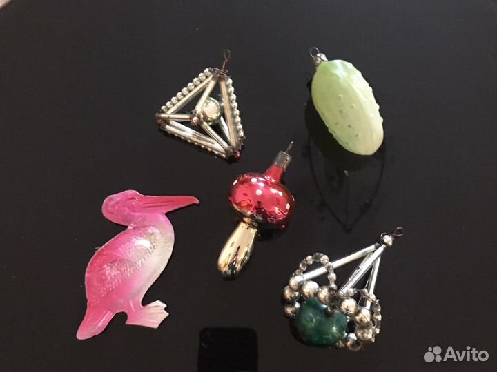 Ёлочные игрушки СССР