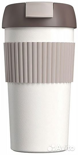 Термокружка Kiss Kiss Fish Rainbow, белая