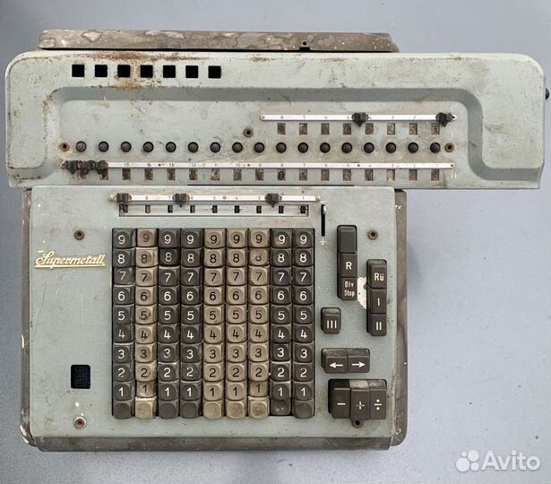 Электромеханический калькулятор Supermetall