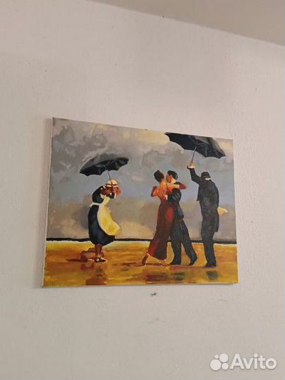 Картина акрилом на холсте Веттриано 40х50