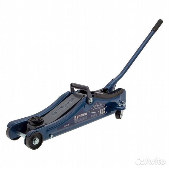 Домкрат Stels подкатной 2 т, 80-380 мм, в кейсе