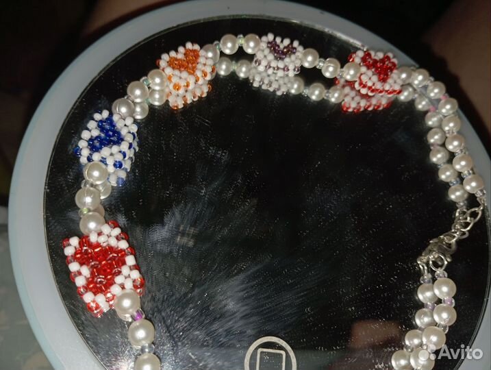 Ожерелье из бисера