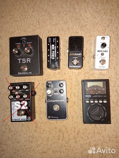 Гитарные педали эффектов