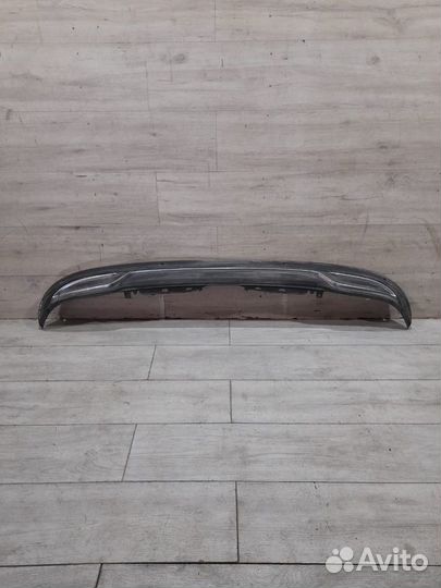 Губа заднего бампера Mercedes C Class W205 С 2015