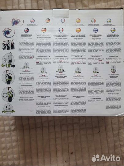 Эргорюкзак ergobaby carrier