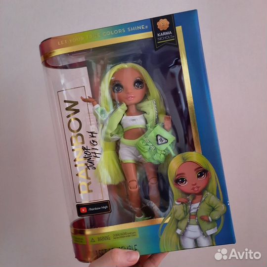 Rainbow High karma Nichols кукла подросток