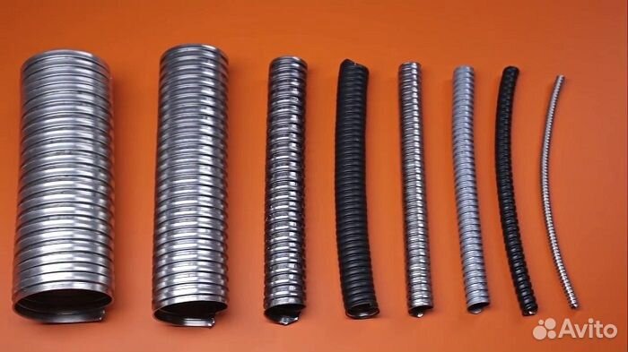 Металлорукав гофрированная труба 40 мм - 20 метров